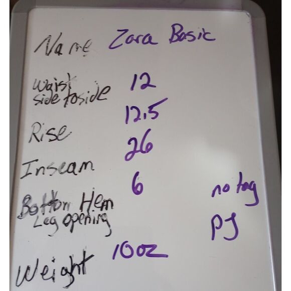 Zara Basic PJ Pants Ladies Extra Small - Picture 6 of 6